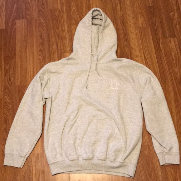 Gildan Tops - Medium gray Pawz hoodie